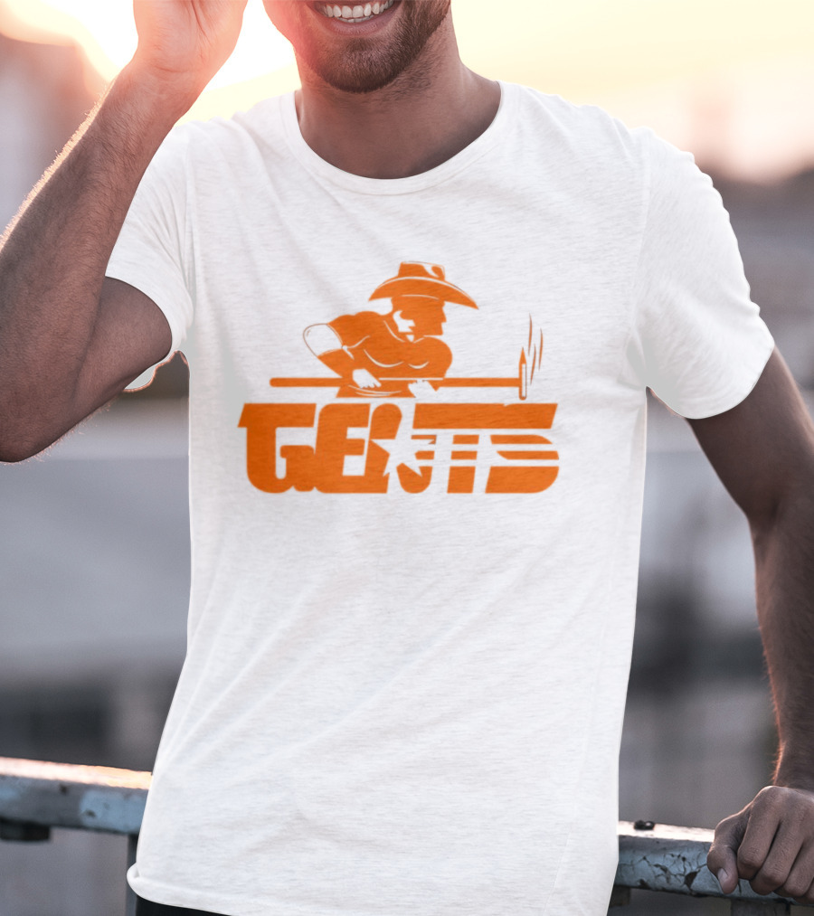 Tennessee Volunteers Gents Cowboy Branding Iron T-Shirt