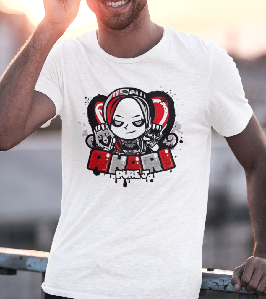 AKARI Pure J Graphic Character T-Shirt
