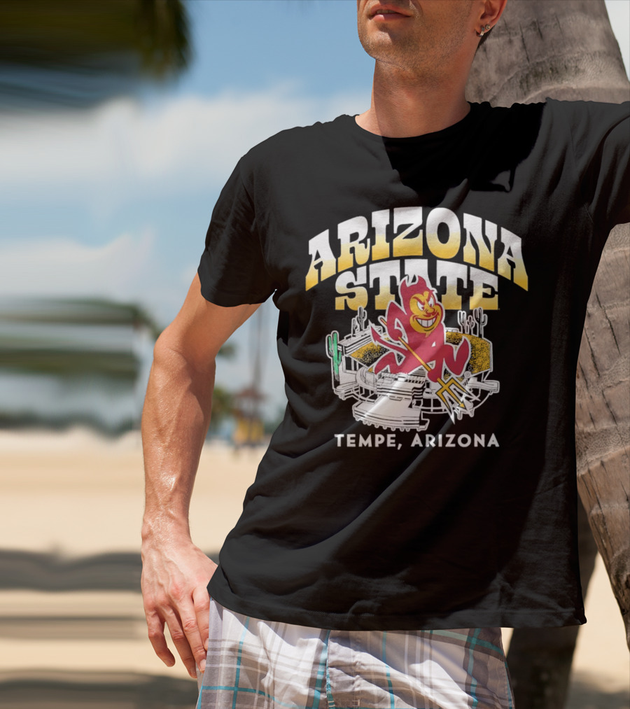 Arizona State Sun Devils Stadium Mascot Tempe Arizona T-Shirt