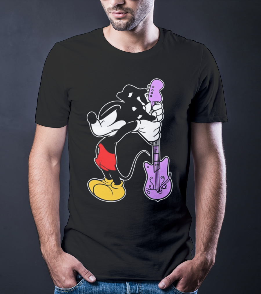 Bruce Ray Condoneordie Mickey Guitar Surprise T-Shirt