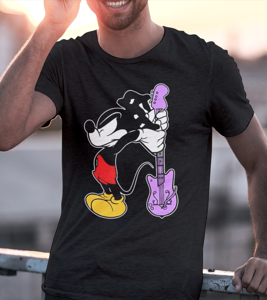 Bruce Ray Condoneordie Mickey Guitar Surprise T-Shirt