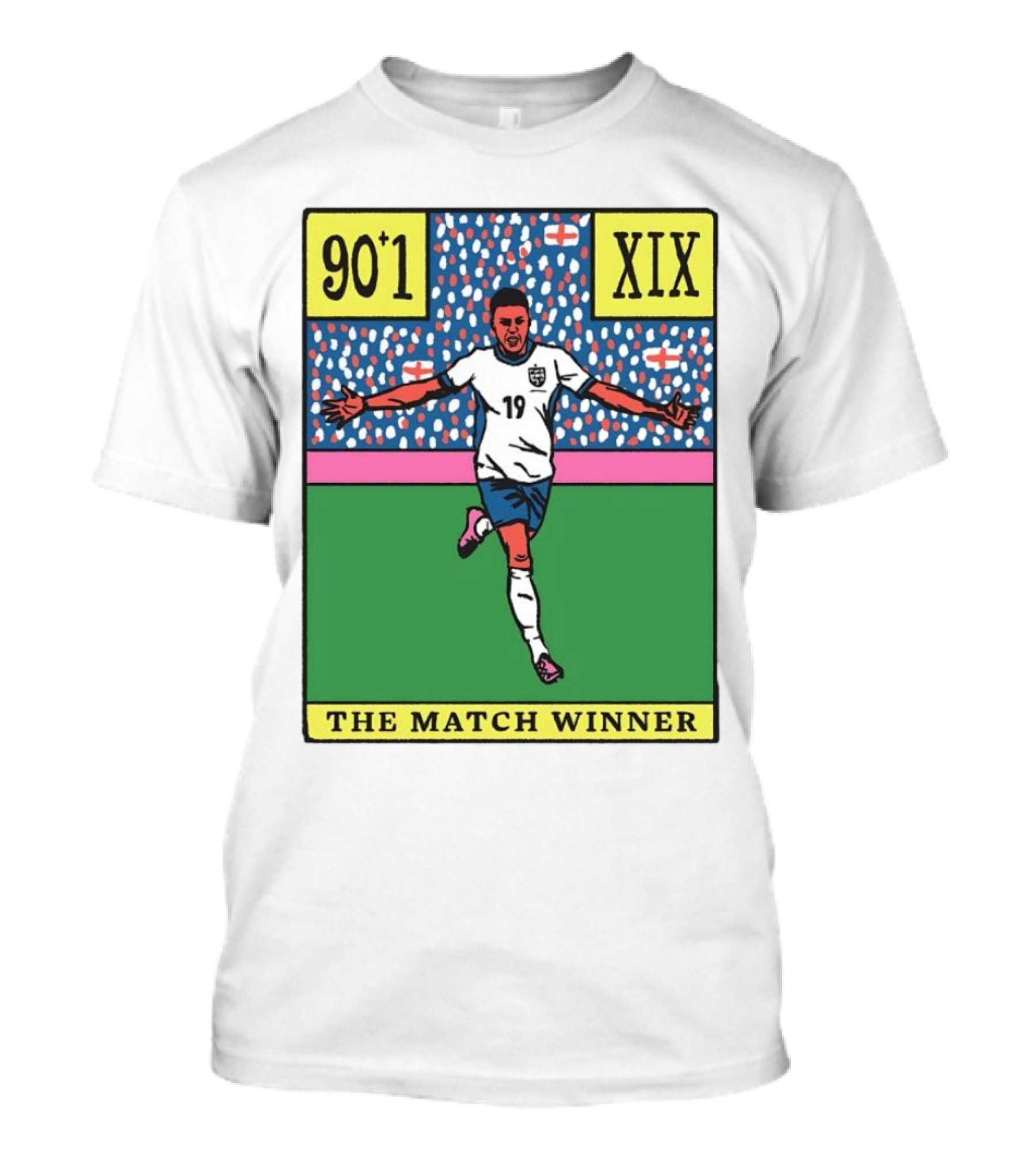 England Football Team Player 19 The Match Winner 90+1 XIX T-Shirt