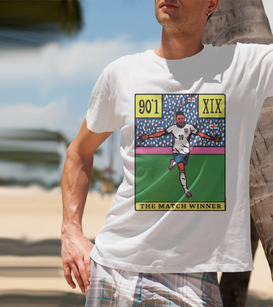 England Football Team Player 19 The Match Winner 90+1 XIX T-Shirt
