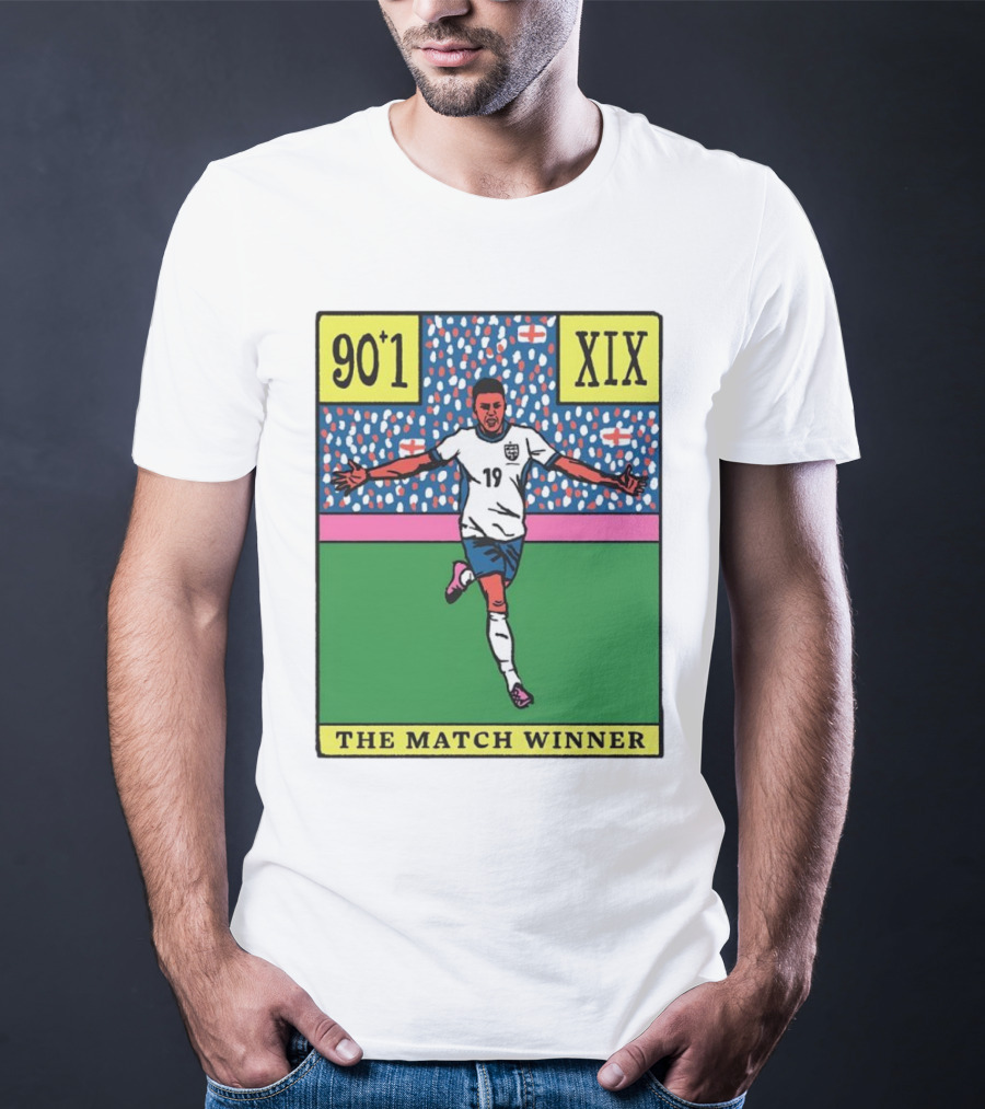 England Football Team Player 19 The Match Winner 90+1 XIX T-Shirt