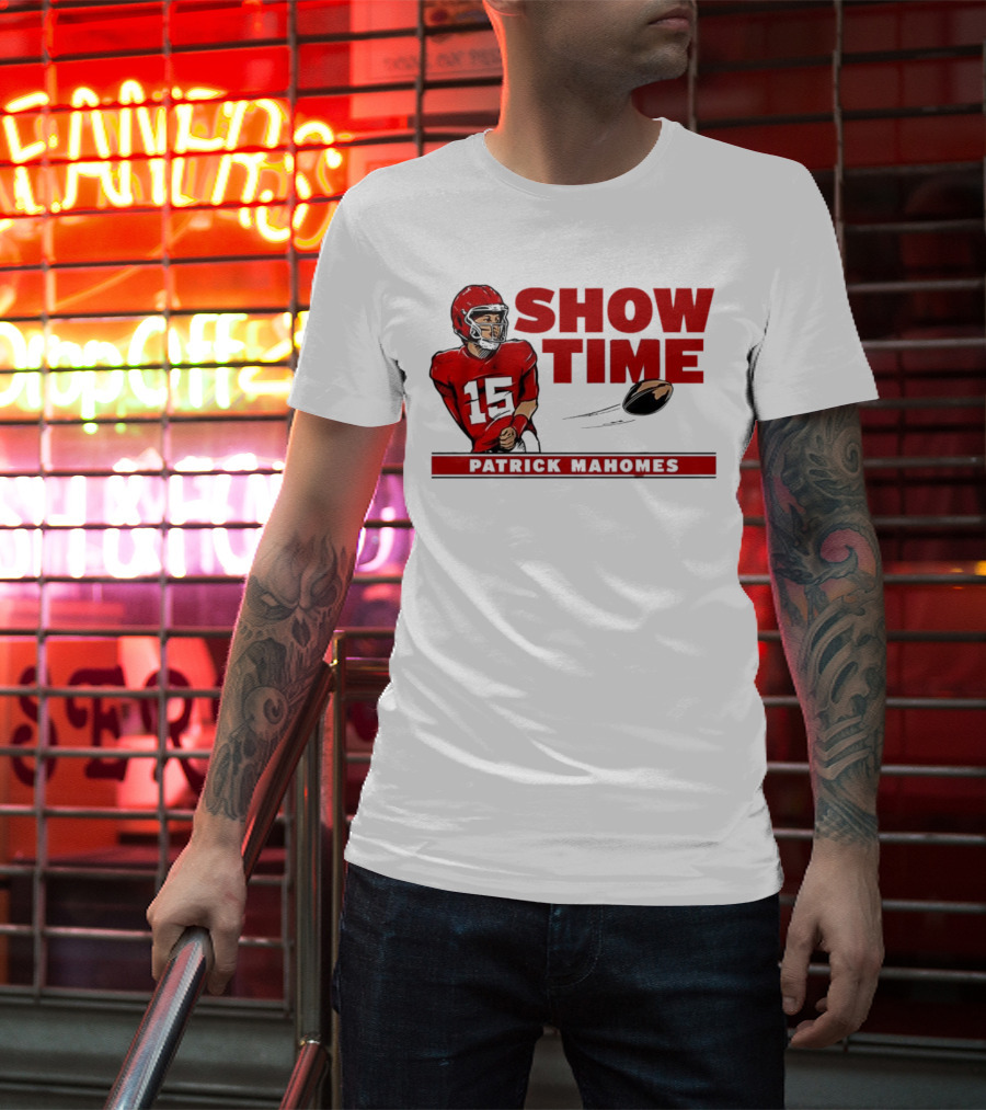 Patrick Mahomes Showtime Kansas City Chiefs Behind The Back T-Shirt