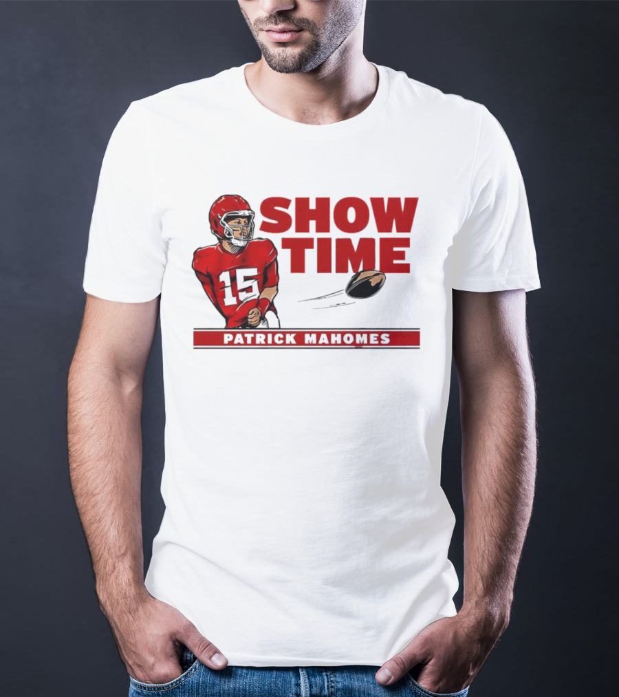 Patrick Mahomes Showtime Kansas City Chiefs Behind The Back T-Shirt