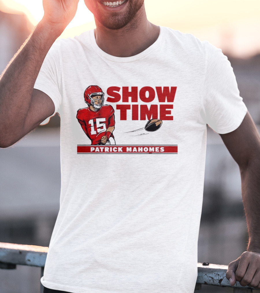 Patrick Mahomes Showtime Kansas City Chiefs Behind The Back T-Shirt