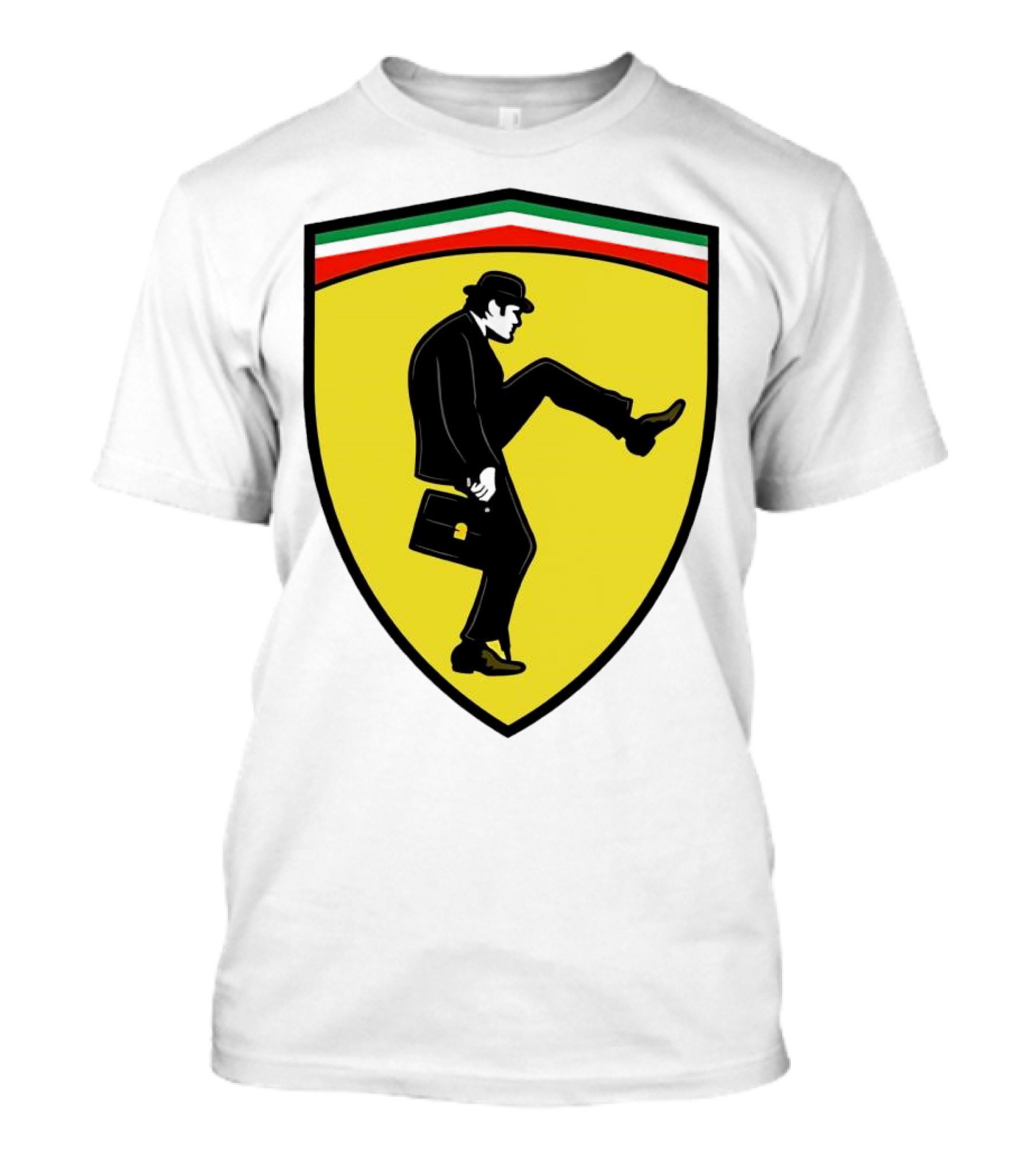 Ministry Of Silly Walks Monty Python Ferrari T-Shirt