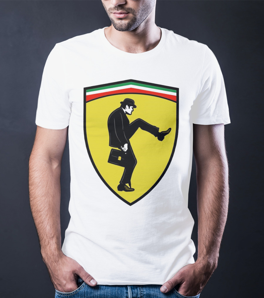 Ministry Of Silly Walks Monty Python Ferrari T-Shirt