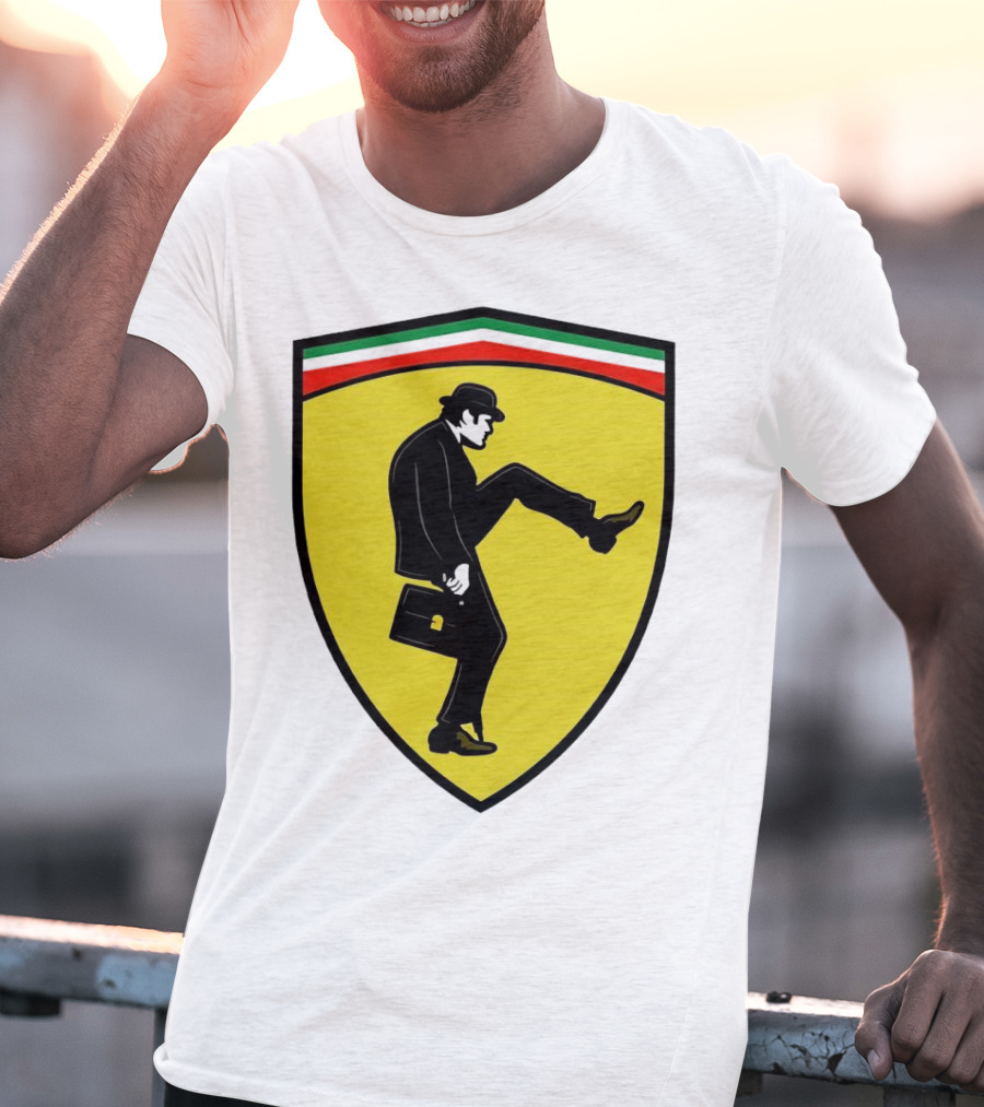 Ministry Of Silly Walks Monty Python Ferrari T-Shirt