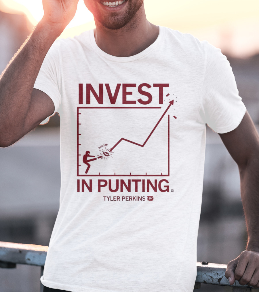 Tyler Perkins Invest In Punting Iowa State Cyclones Chart Football T-Shirt