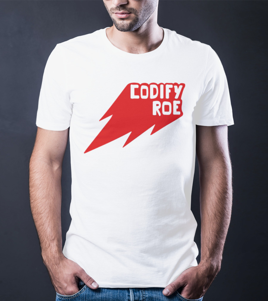 Codify Roe Red Lightning Bolt T-Shirt