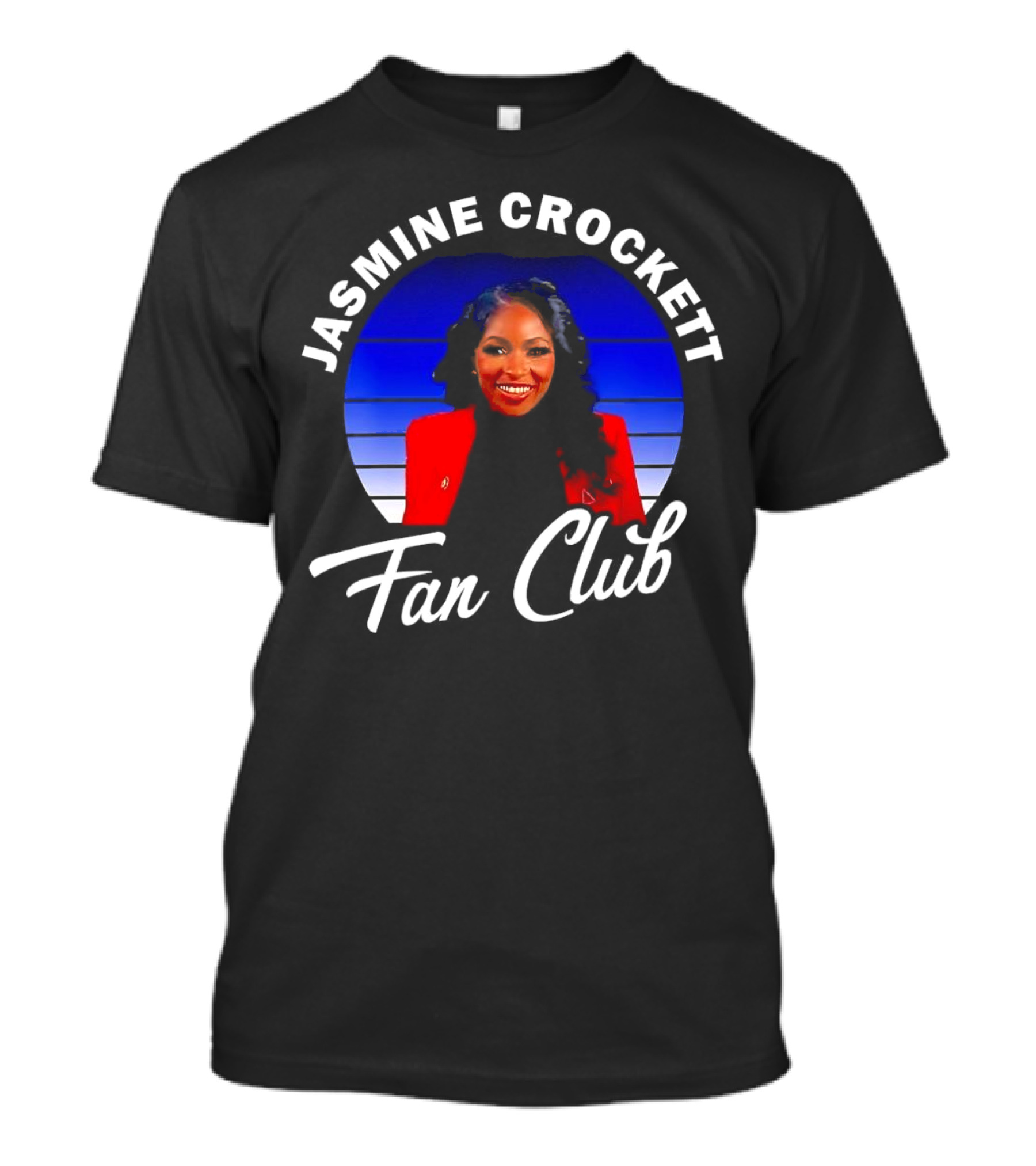 Jasmine Crockett Fan Club Texas Democrat T-Shirt