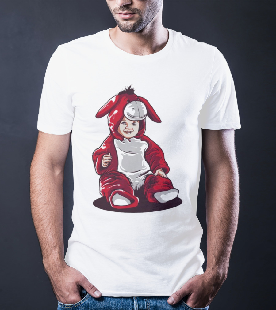 Baby Wear Horse Clothes In Red Costume T-Shirt