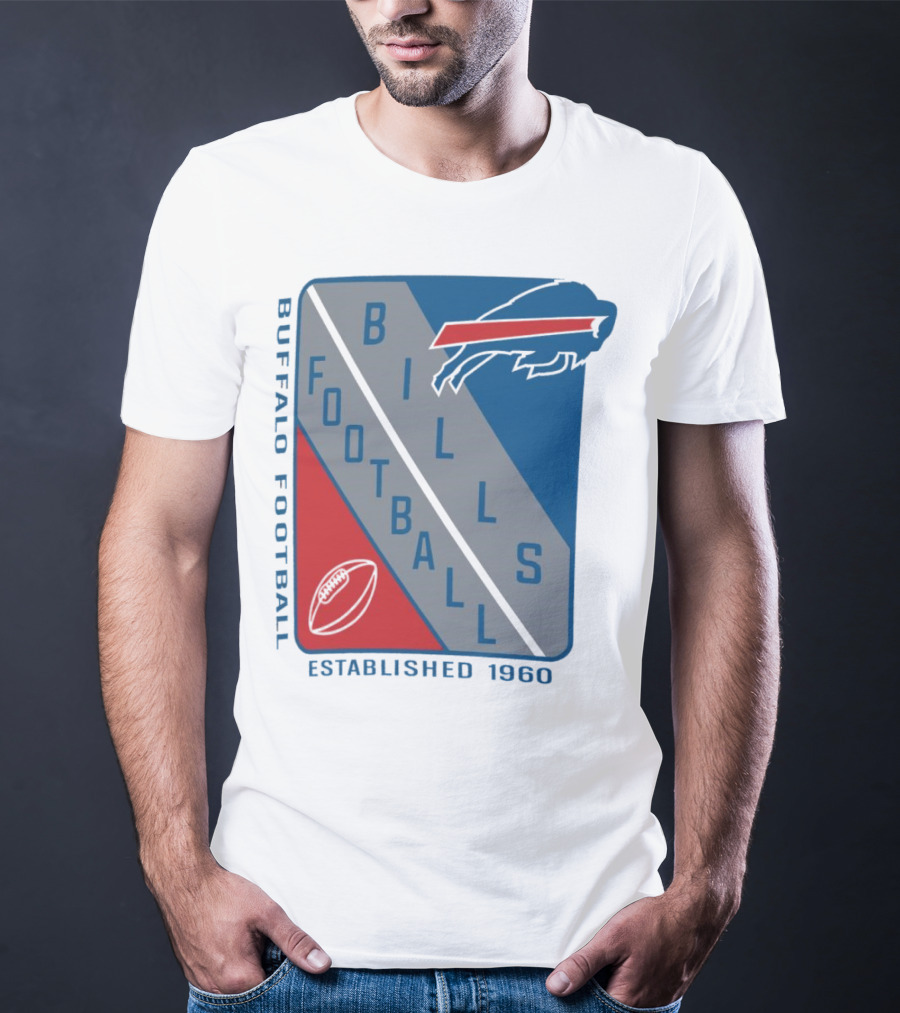 Buffalo Bills Football Established 1960 Shield T-Shirt
