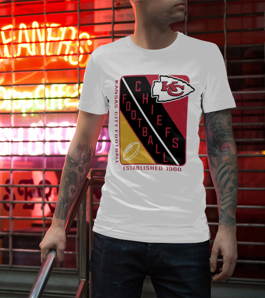 Kansas City Chiefs Football Established 1960 KC T-Shirt