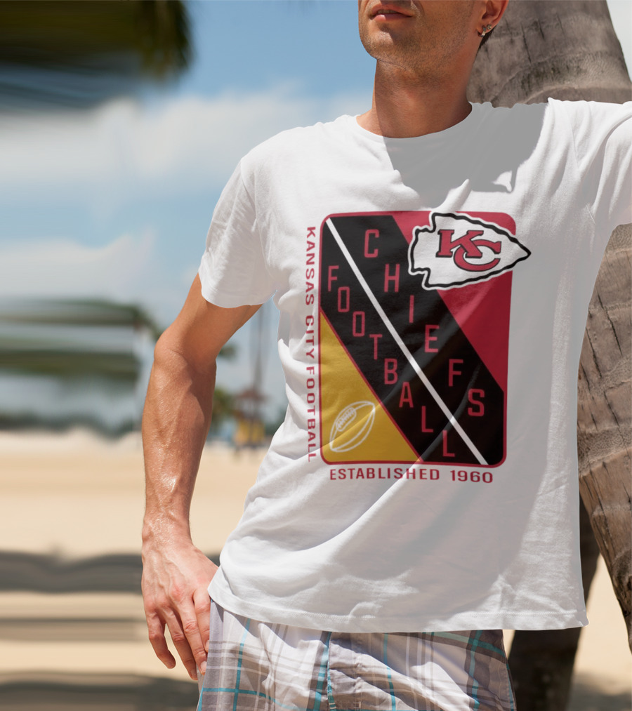 Kansas City Chiefs Football Established 1960 KC T-Shirt