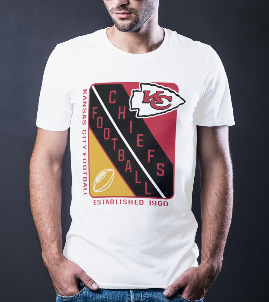 Kansas City Chiefs Football Established 1960 KC T-Shirt