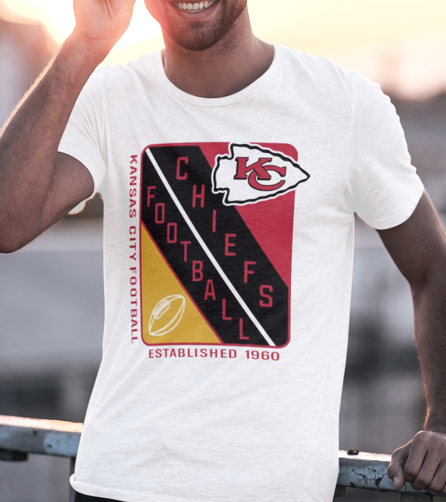 Kansas City Chiefs Football Established 1960 KC T-Shirt