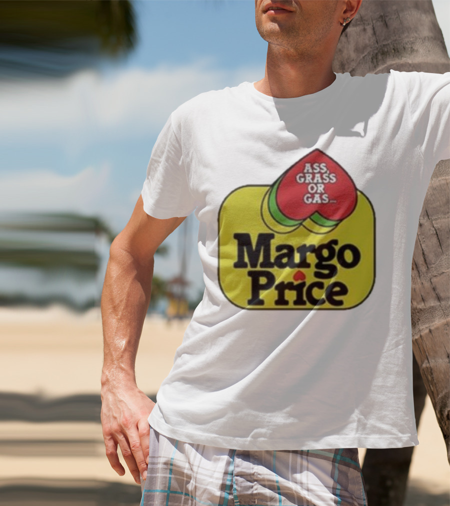 Margo Price Ass Grass Or Gas Playing Cards T-Shirt