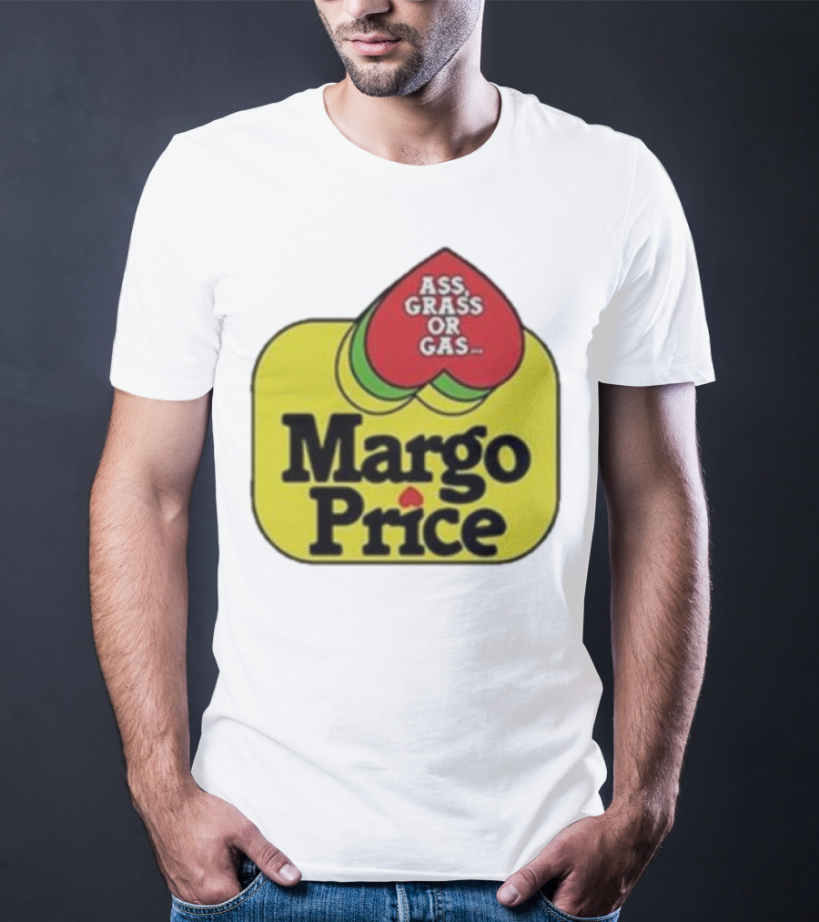 Margo Price Ass Grass Or Gas Playing Cards T-Shirt