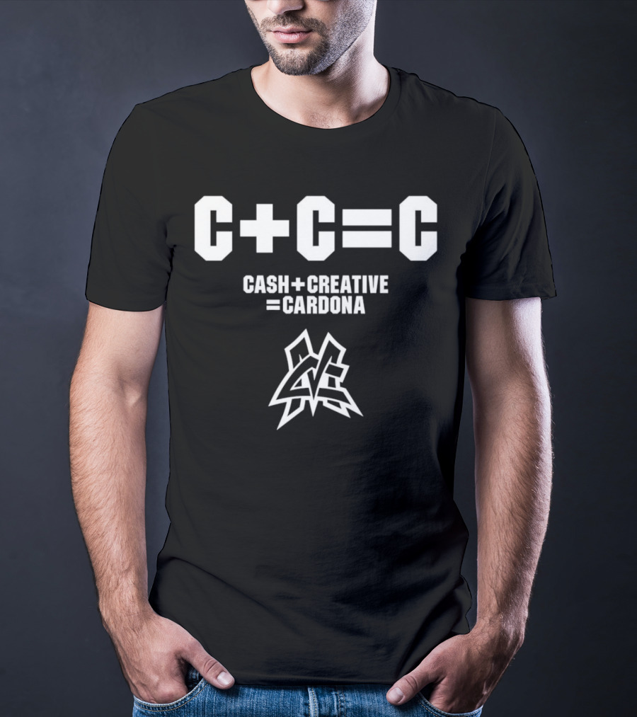 Matt Cardona C+C=C Cash+Creative=Cardona T-Shirt