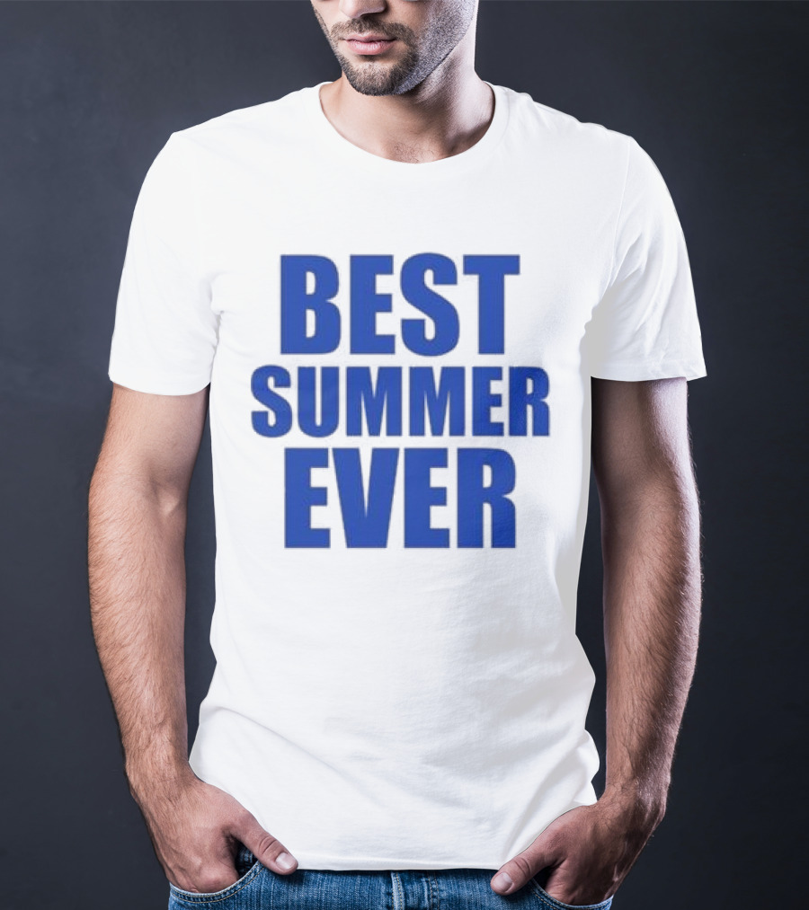 Best Summer Ever Natalie King Wearing Best Summer T-Shirt