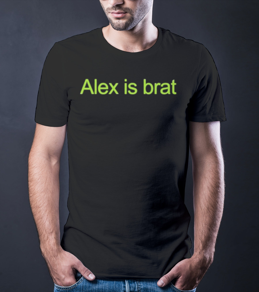 Nicole’s Partner Wearing Alex Is Brat T-Shirt