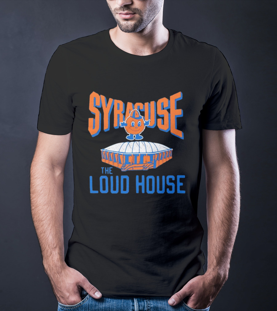 Syracuse Orange Otto The Mascot Loud House Stadium T-Shirt