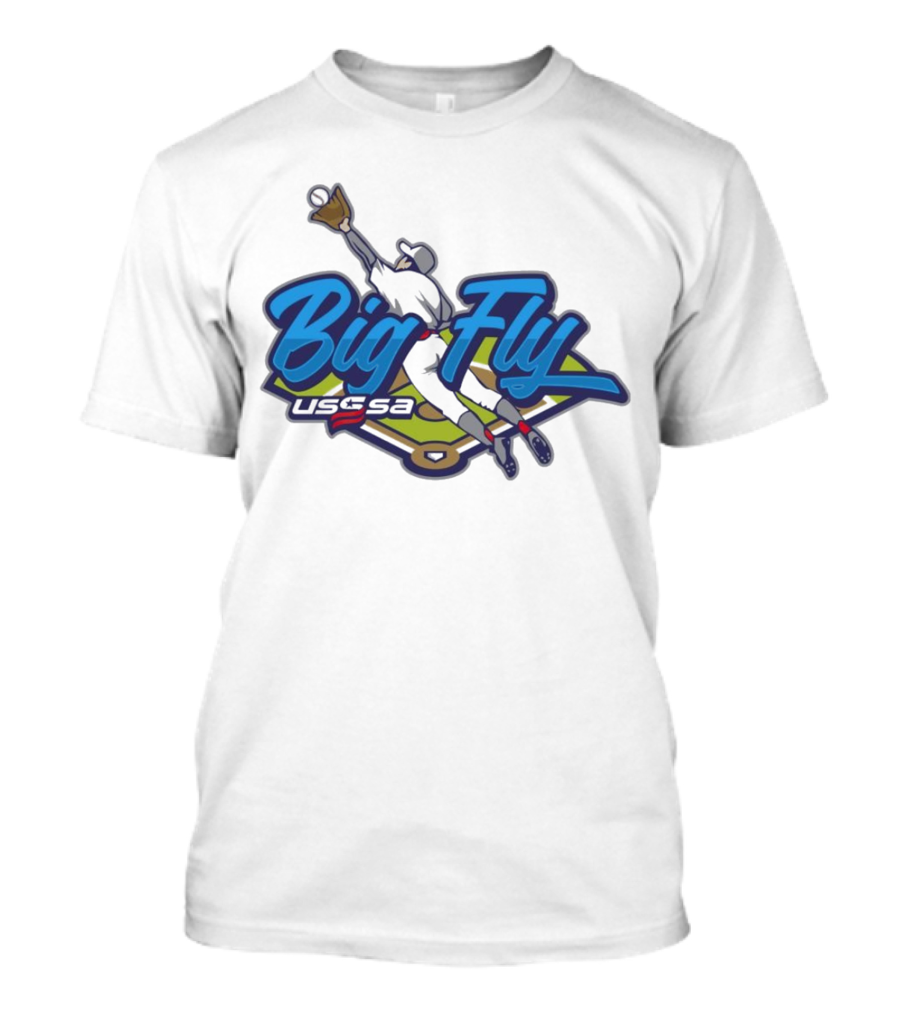 USSSA Mississippi Baseball Big Fly T-Shirt
