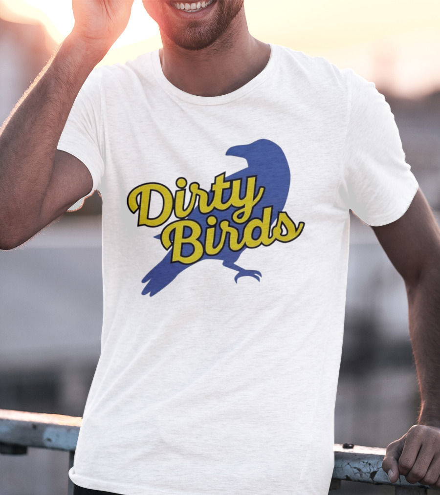 Dirty Birds Blue T-Shirt