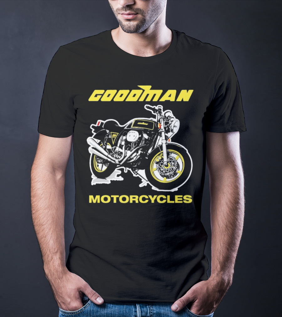 GOODMAN MOTORCYCLES CLASSIC VINTAGE BIKE T-Shirt