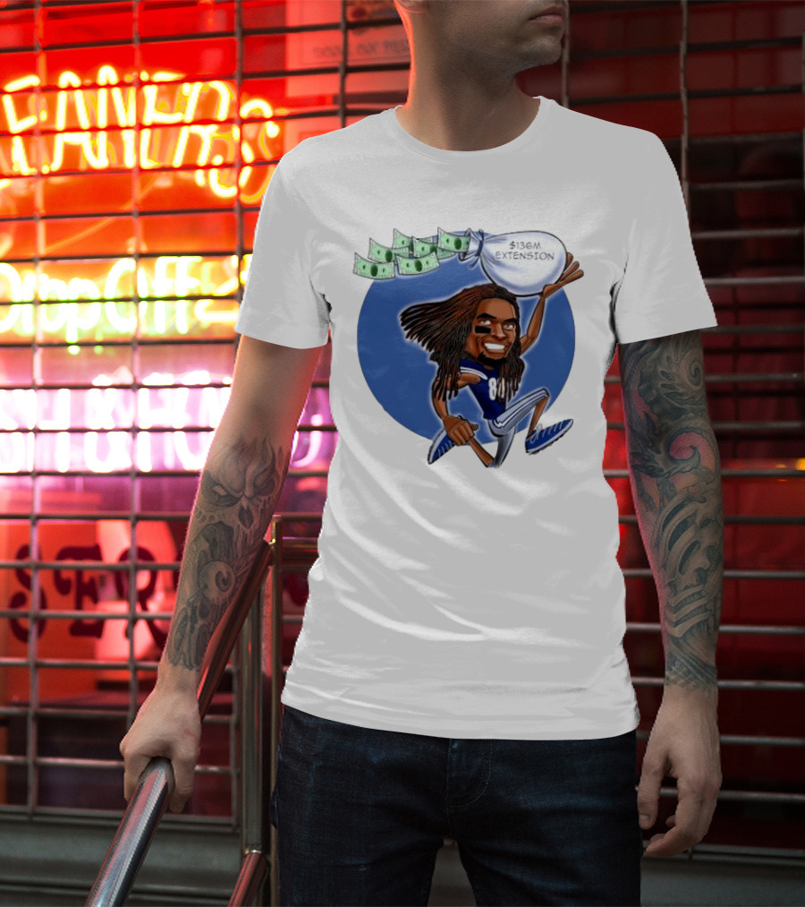 Ceedee Lamb Dallas Cowboys $136M Extension Cartoon T-Shirt