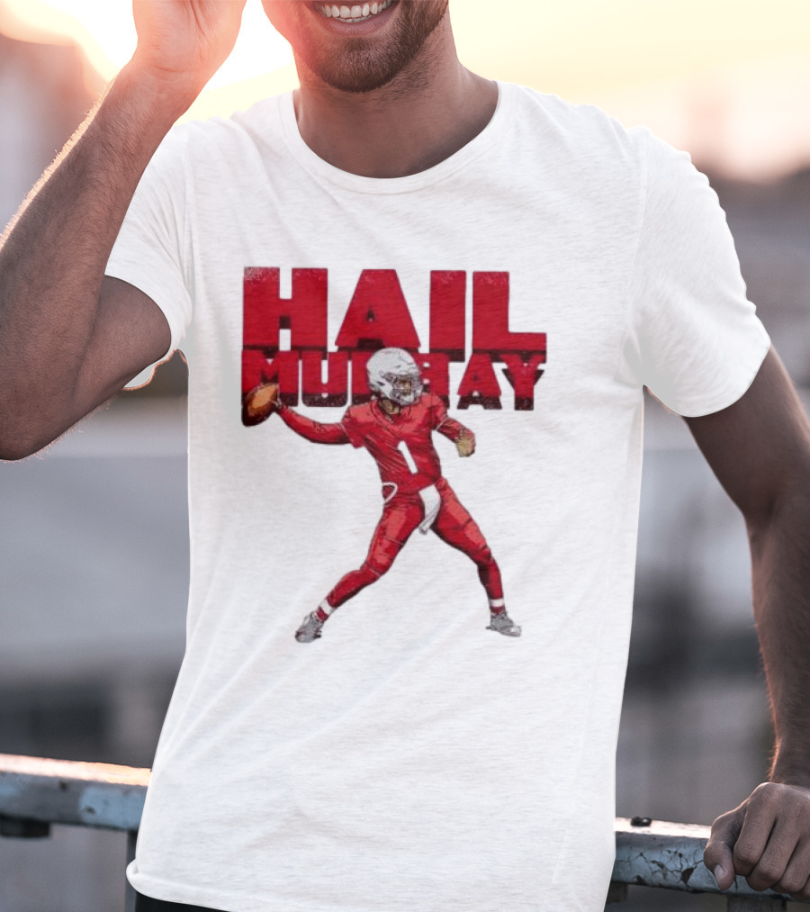 Arizona Cardinals Kyler Murray Hail Murray Football Play T-Shirt