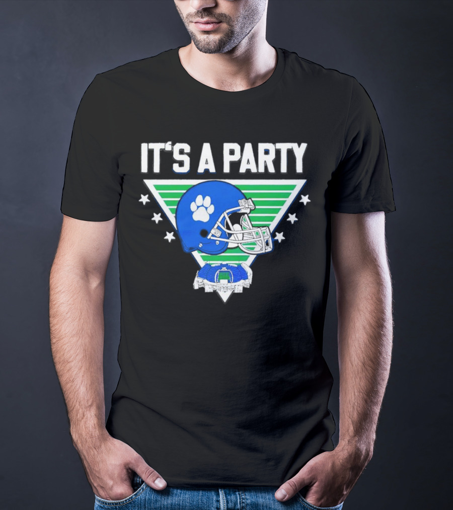 It's A Party Helmet Stadium Kentucky Wildcats T-Shirt