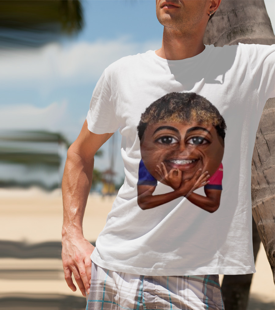 FC Barcelona Lamine Yamal Meme Big Head Funny Soccer Player T-Shirt