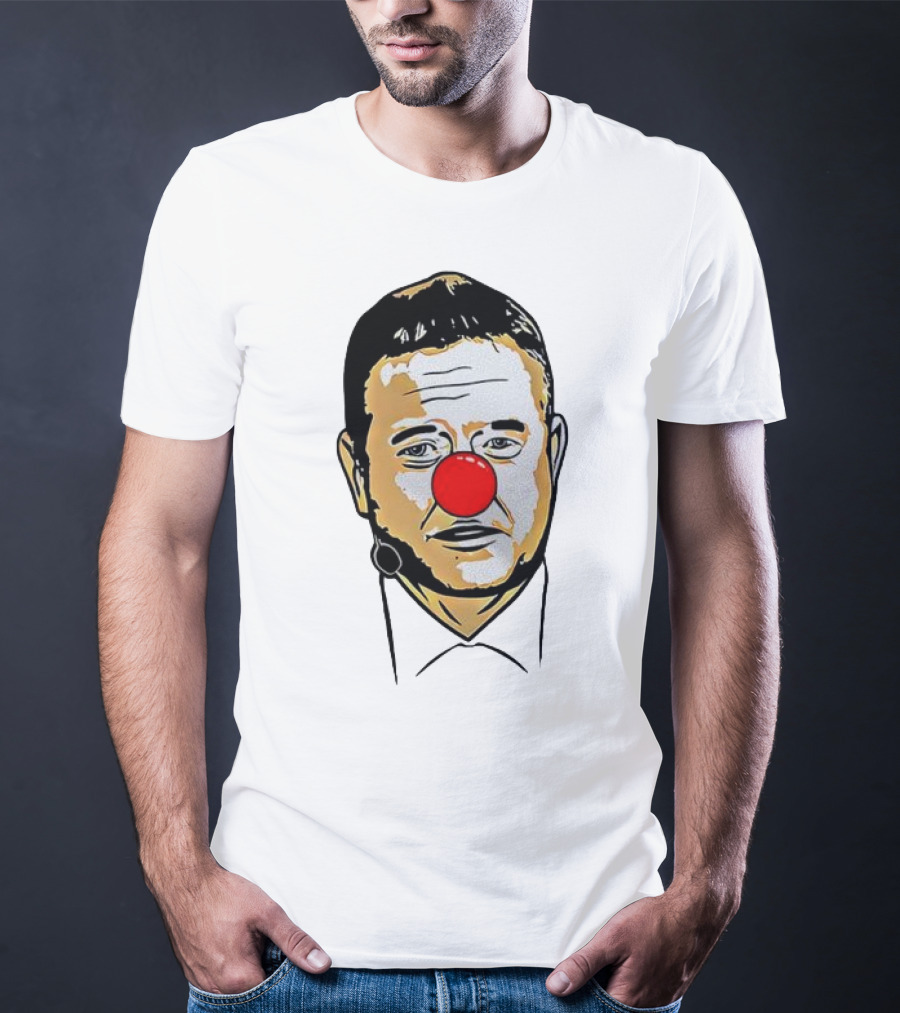 Nolesunis Clown Kirk Is A Jerk Red Nose T-Shirt