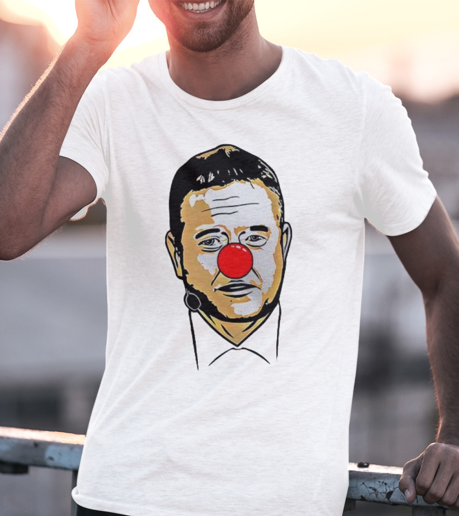 Nolesunis Clown Kirk Is A Jerk Red Nose T-Shirt