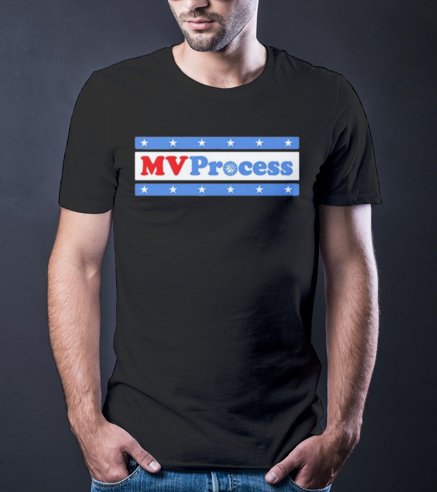 Philadelphia Basketball MVProcess Stars And Hoops T-Shirt