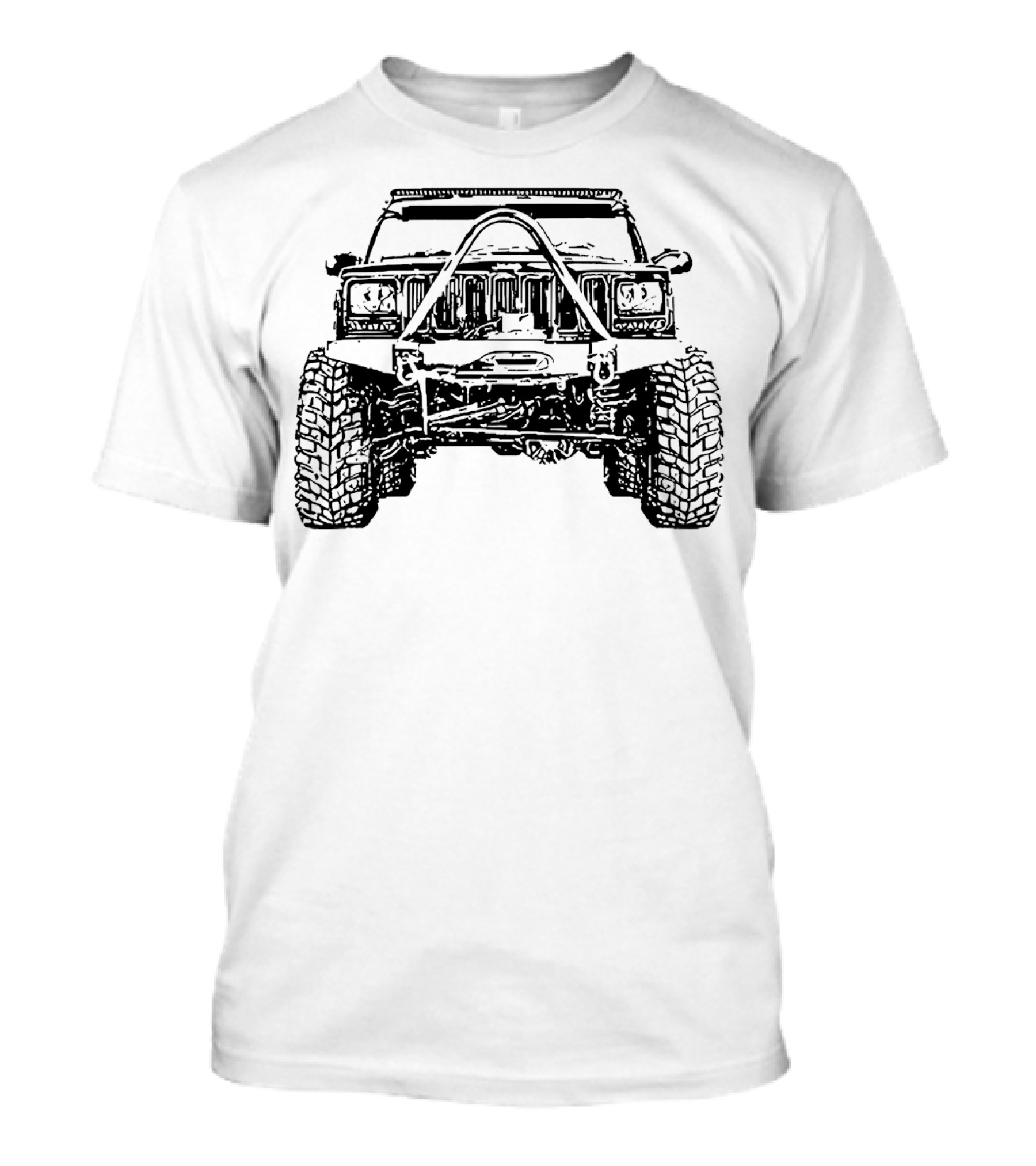 Cherokee XJ 2nd Gen Off Road Rally Dakar Jeep Adventure T-Shirt