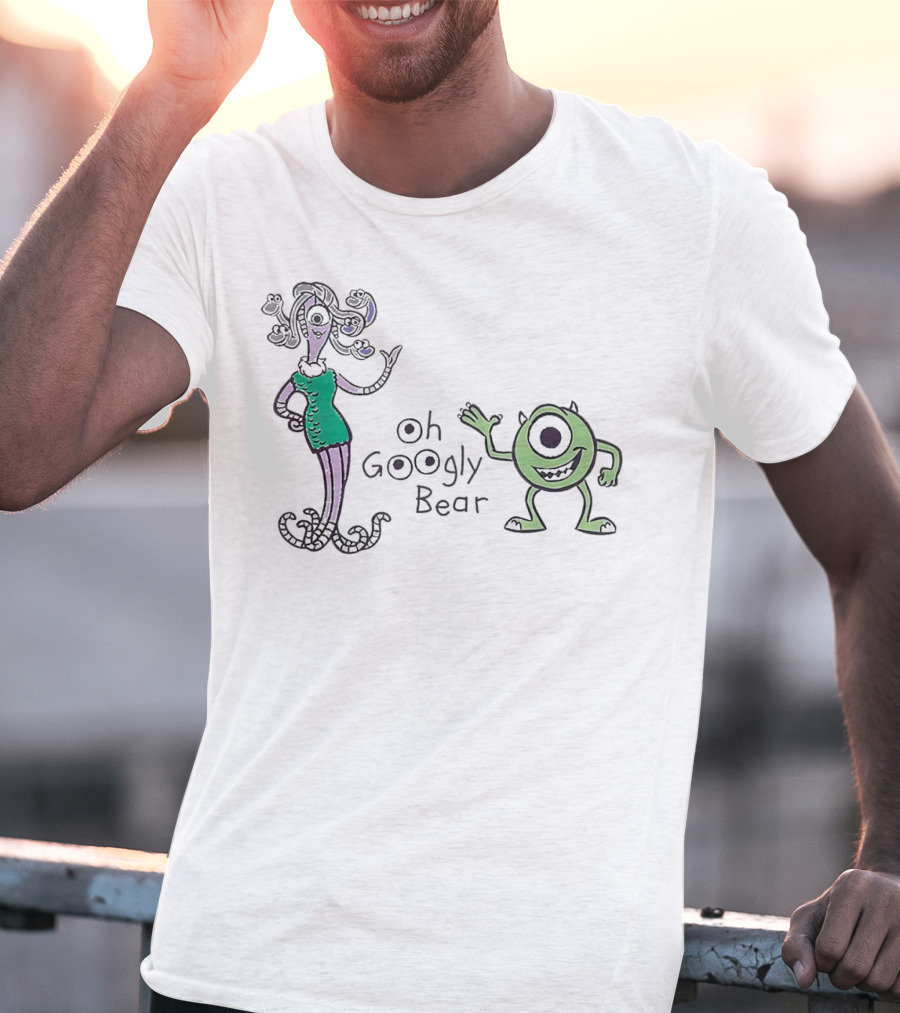 Mike Celia Oh Googly Bear Monsters Inc Characters T-Shirt