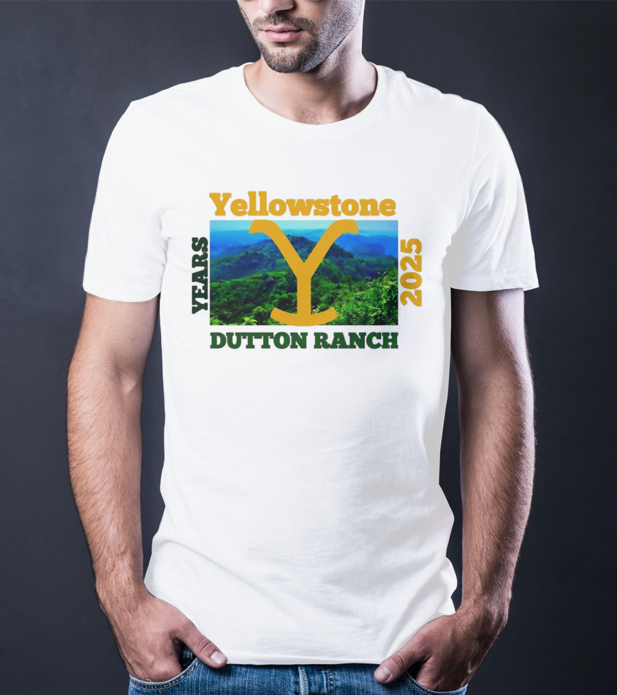 Yellowstone Y Years 2025 Dutton Ranch T-Shirt