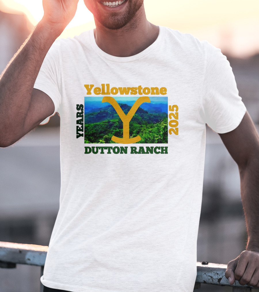 Yellowstone Y Years 2025 Dutton Ranch T-Shirt