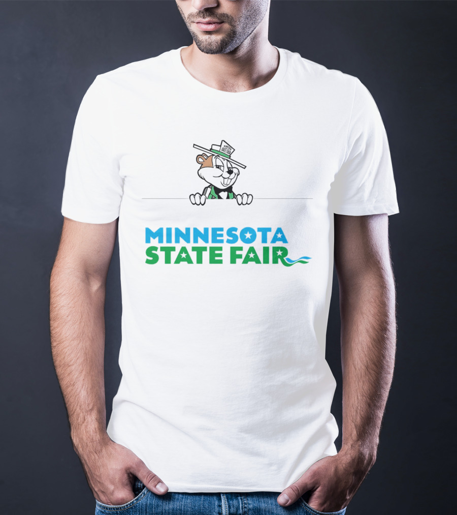 MINNESOTA STATE FAIR Gopher With Hat T-Shirt