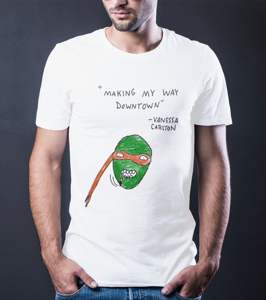 Michelangelo Making My Way Downtown Vanessa Carlton T-Shirt