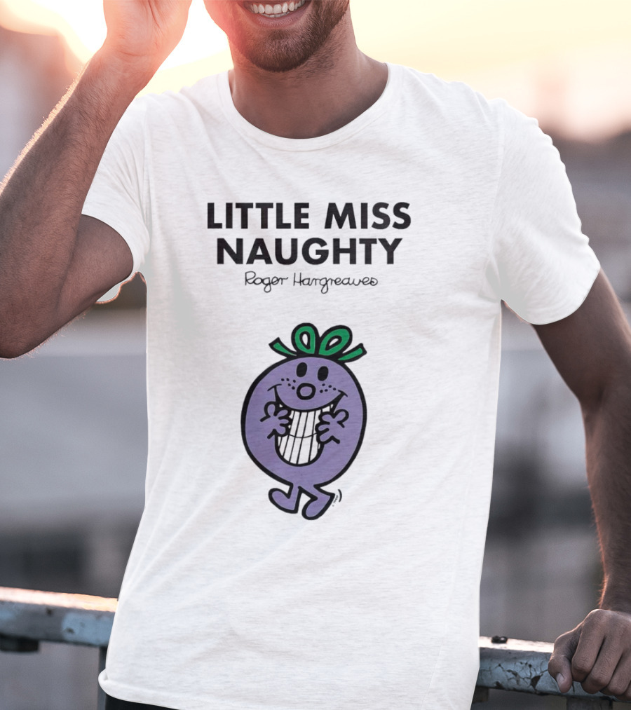 Little Miss Naughty Roger Hargreaves Mr. Men Collection T-Shirt