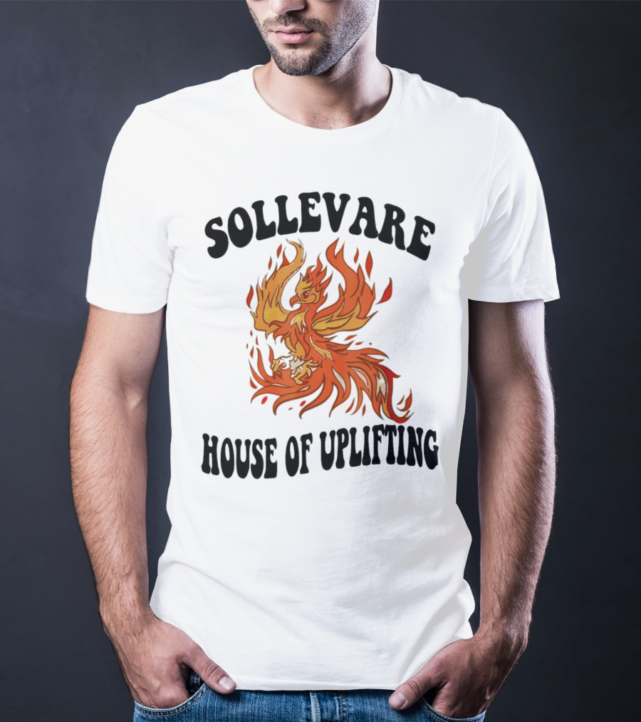 Sollevare House Of Uplifting Phoenix Flame T-Shirt