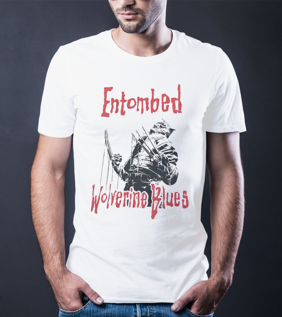 Entombed Wolverine Blues Album Cover T-Shirt