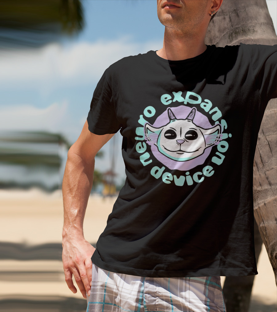 Neuro Expansion Device Alien Cat T-Shirt