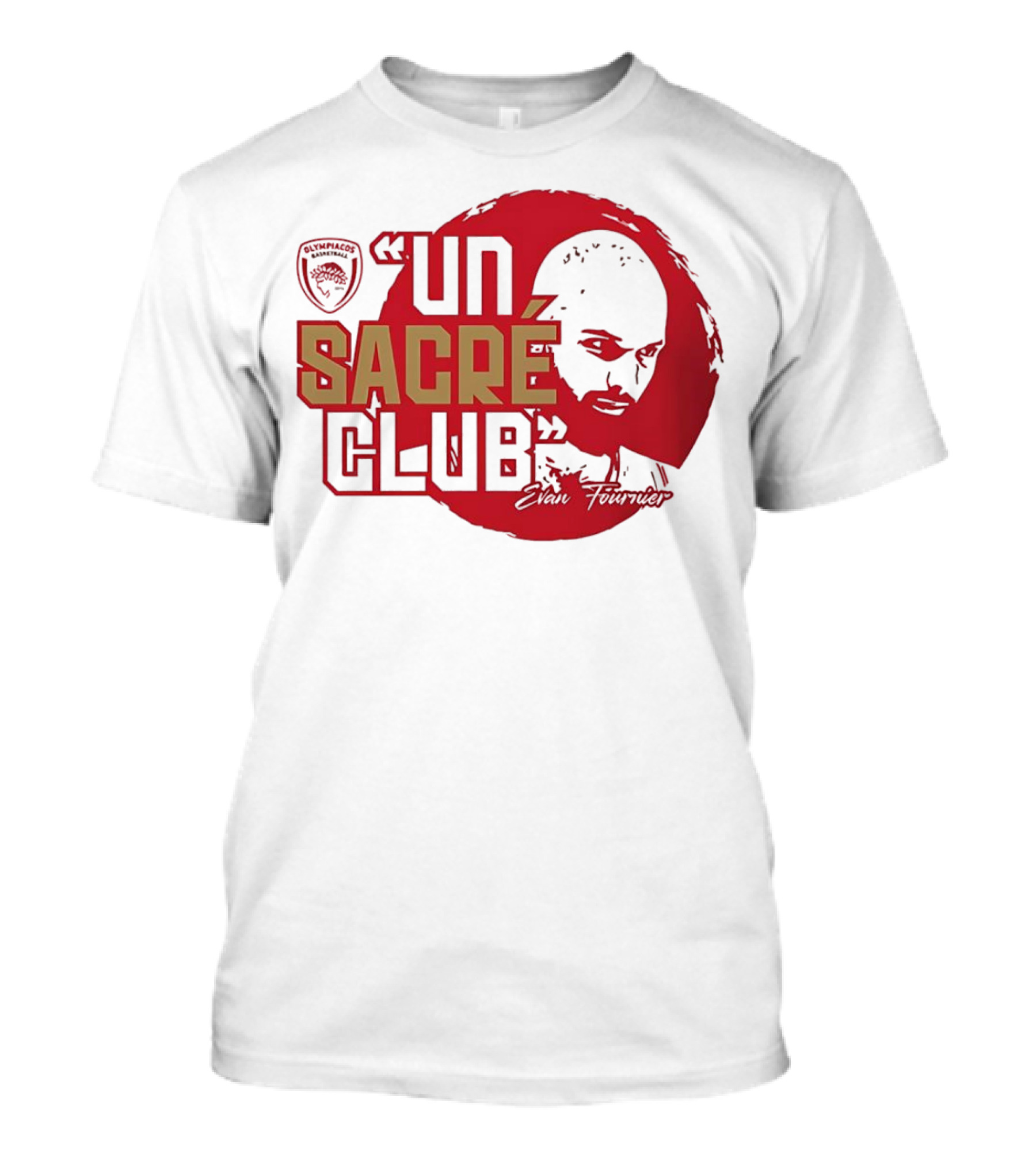 Olympique Asnières Un Sacré Club Evan Fournier T-Shirt